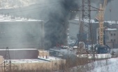 На судоремонтном заводе «Нерпа» в Мурманской области произошел пожар
